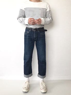 ざーとむさん（メンズ・168cm）の春コーディネート