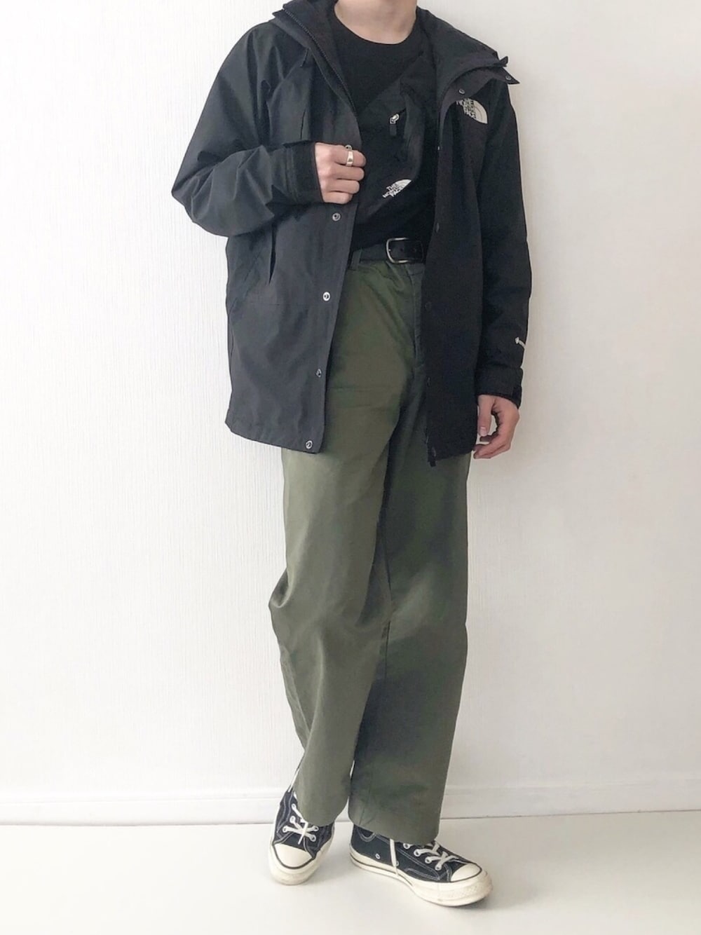 ざーとむ｜THE NORTH FACEのマウンテンパーカーを使った