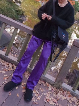 「ADER error（アーダーエラー）のアイテム（バッグ）」を使った、naoさん（メンズ・172cm）の秋コーディネート