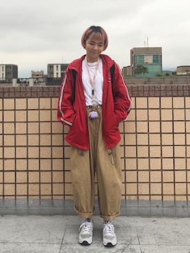 「アイテム（PC・スマホグッズ/家電）」を使った、カヤコさん（レディース・160cm・20代）の春コーディネート