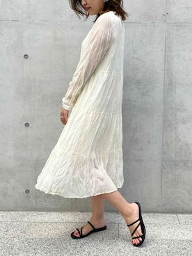 「Candy Beans（キャンディビーンズ）のアイテム」を使った、Candy Beansさん（レディース・153cm）の夏コーディネート