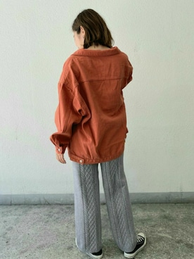 「Candy Beans（キャンディビーンズ）のアイテム」を使った、Candy Beansさん（レディース・153cm）の秋コーディネート