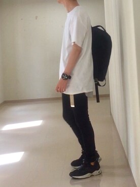 「mercibeaucoup,（メルシーボークー）のアイテム（腕時計）」を使った、tomさん（メンズ・178cm）の夏コーディネート