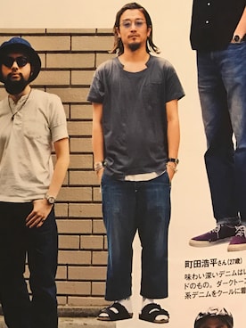 「POTER CLASIC」｜zaneさん（メンズ・177cm）の夏コーディネート
