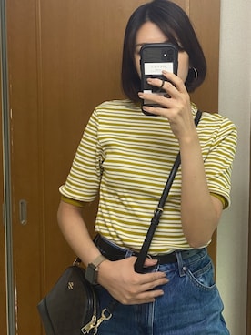 「Teva（テバ）のTeva / プラットフォーム ユニバーサル（サンダル）」を使った、nさん（レディース・163cm）の夏コーディネート