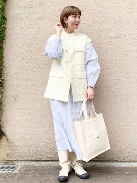 coen まつもとさん（レディース・163cm）の春コーディネート