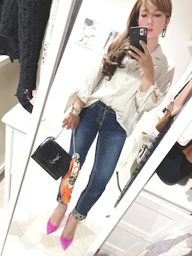 「大人可愛い女子」｜meiiiiiさん（レディース・157cm）の春コーディネート
