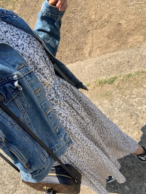 年 花柄ワンピース着こなしコーデ28選 Unisize ユニサイズ