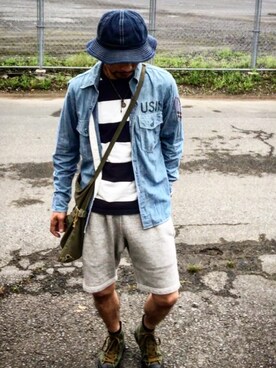 スエットハーフパンツ の人気ファッションコーディネート Wear