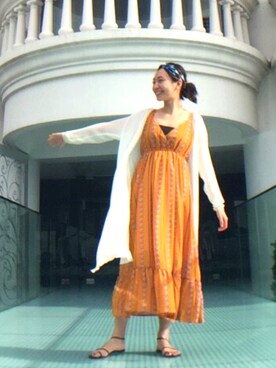 「STARMIMI（スターミミ）のアイテム（ジャケット/アウター）」を使った、FangLingさん（レディース・160cm）の夏コーディネート
