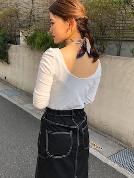 「SpRay（スプレイ）のアイテム」を使った、SpRay越谷レイクタウン店さん（レディース・160cm）の春コーディネート