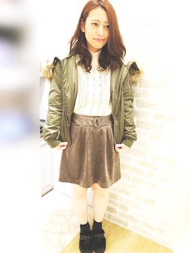 yuiさん（レディース・161cm）の冬コーディネート