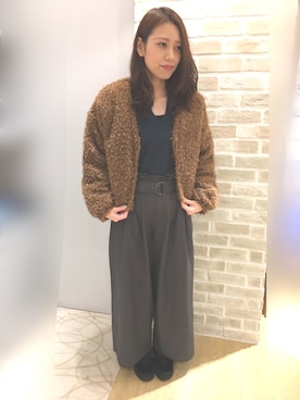 yuiさん(レディース・161cm)の冬コーディネート