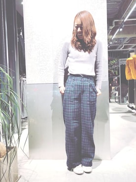 「AMERICAN HOLIC」｜yuiさん（レディース・161cm）の秋コーディネート