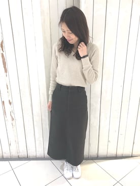 「AMERICAN HOLIC」｜yuiさん（レディース・161cm）の春コーディネート