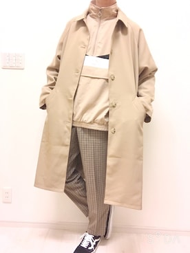 「SENSE OF PLACE by URBAN RESEARCH（センスオブプレイスバイアーバンリサーチ）のアイテム（ナイロンジャケット）」を使った、ROTOさん（メンズ・182cm）の春コーディネート