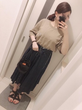 はる🐰さん（レディース・165cm）の夏コーディネート