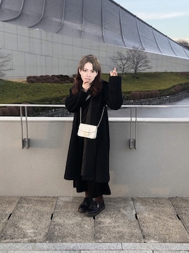 MOUSSY(マウジー)の「BACK TUCK A LINE コート(ステンカラーコート