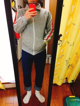 「アイテム（ジャージ）」を使った、しょーさん（メンズ・162cm・20代）の春コーディネート