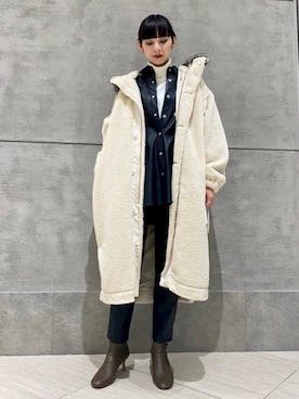 濱田愛祐美さん（レディース・164cm）の冬コーディネート