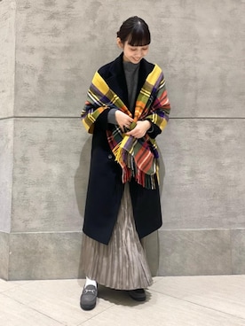 濱田愛祐美さん（レディース・164cm）の冬コーディネート