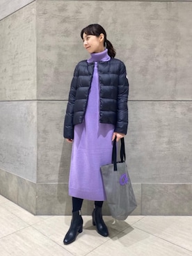 濱田愛祐美さん（レディース・164cm）の冬コーディネート