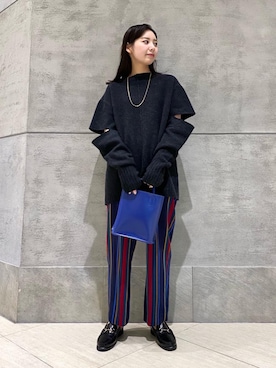 濱田愛祐美さん（レディース・164cm）の冬コーディネート