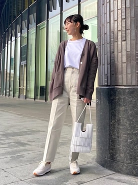 濱田愛祐美さん（レディース・164cm）の冬コーディネート