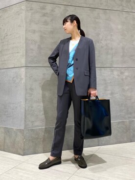 濱田愛祐美さん(レディース・164cm)の冬コーディネート