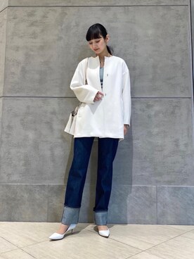 濱田愛祐美さん（レディース・164cm）の冬コーディネート