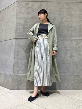 濱田愛祐美さん（レディース・164cm）の冬コーディネート