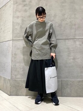 濱田愛祐美さん（レディース・164cm）の春コーディネート