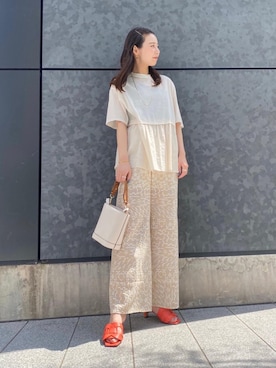 濱田愛祐美さん(レディース・164cm)の春コーディネート