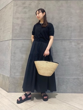 濱田愛祐美さん（レディース・164cm）の春コーディネート