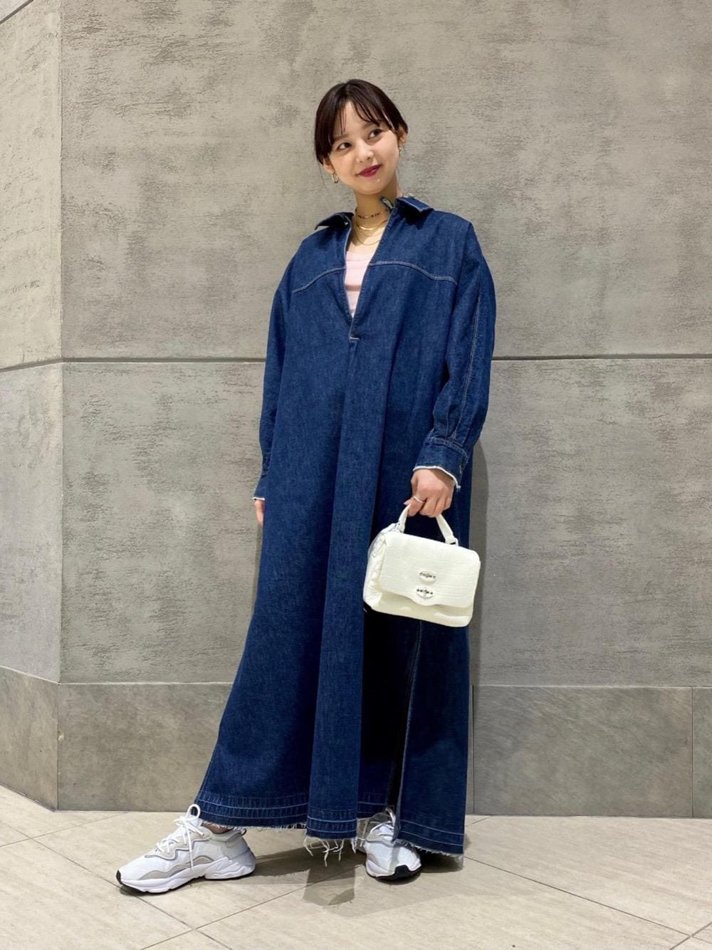 ASTRAET（アストラット）＞デニム スキッパー ワンピース†を使った人気