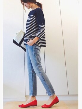 「collex（コレックス）のアイテム」を使った、NAnaさん（レディース・158cm）の春コーディネート