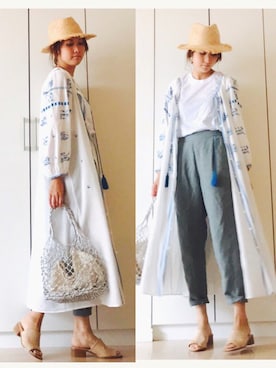 「abcdevol（エービーシーディーイーボル）のアイテム」を使った、NAnaさん（レディース・158cm）の春コーディネート