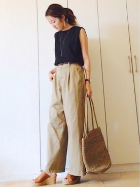 NAnaさん（レディース・158cm）の夏コーディネート