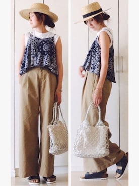 NAnaさん(レディース・158cm)の夏コーディネート