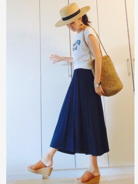 NAnaさん（レディース・158cm）の夏コーディネート