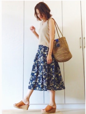NAnaさん（レディース・158cm）の夏コーディネート