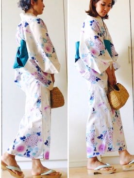 「チャイハネ（チャイハネ）のアイテム」を使った、NAnaさん（レディース・158cm）の夏コーディネート