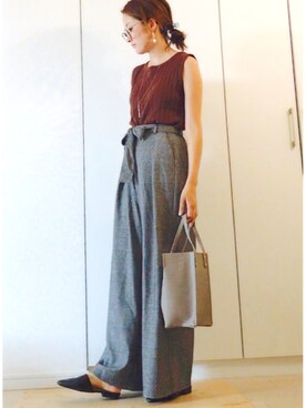 「Juze（ジュゼ）のアイテム」を使った、NAnaさん（レディース・158cm）の夏コーディネート