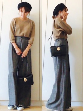 「CONVERSE（コンバース）のconverse（コンバース） ALL STAR OX（オールスターOX）（スニーカー）」を使った、NAnaさん（レディース・158cm）の秋コーディネート