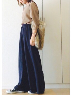 NAnaさん（レディース・158cm）の秋コーディネート