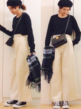 NAnaさん（レディース・158cm）の冬コーディネート