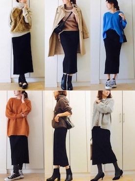 NAnaさん（レディース・158cm）の冬コーディネート