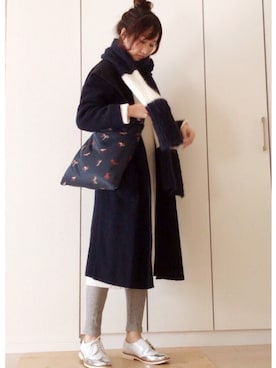 NAnaさん（レディース・158cm）の冬コーディネート