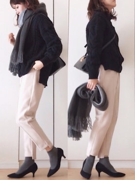 NAnaさん（レディース・158cm）の冬コーディネート