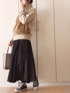 NAnaさん（レディース・158cm）の冬コーディネート